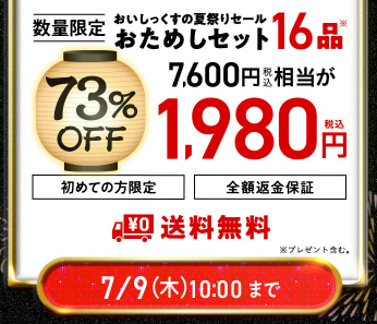 73%OFF!?2026年Oisixの夏祭りセールお試しセット贅沢な16品で神すぎ!